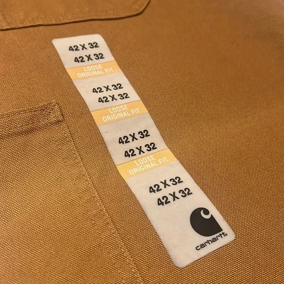 Carhartt Men's Loose Fit Washed Duck Utility Work Pant - Picture 6 of 11